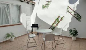 Patio Casas Rurales en Montánchez